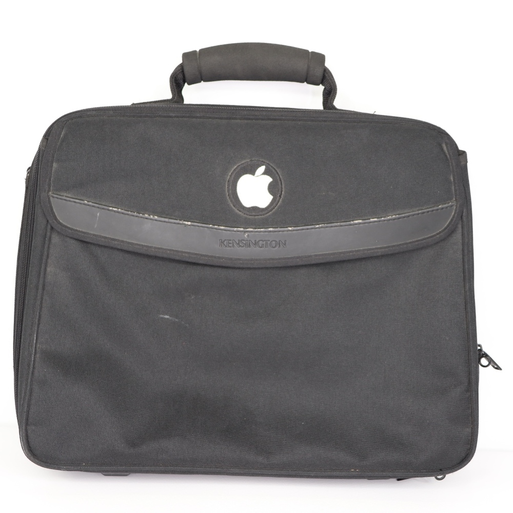 Vintage 90s Apple Computer Laptop Case Bag Black